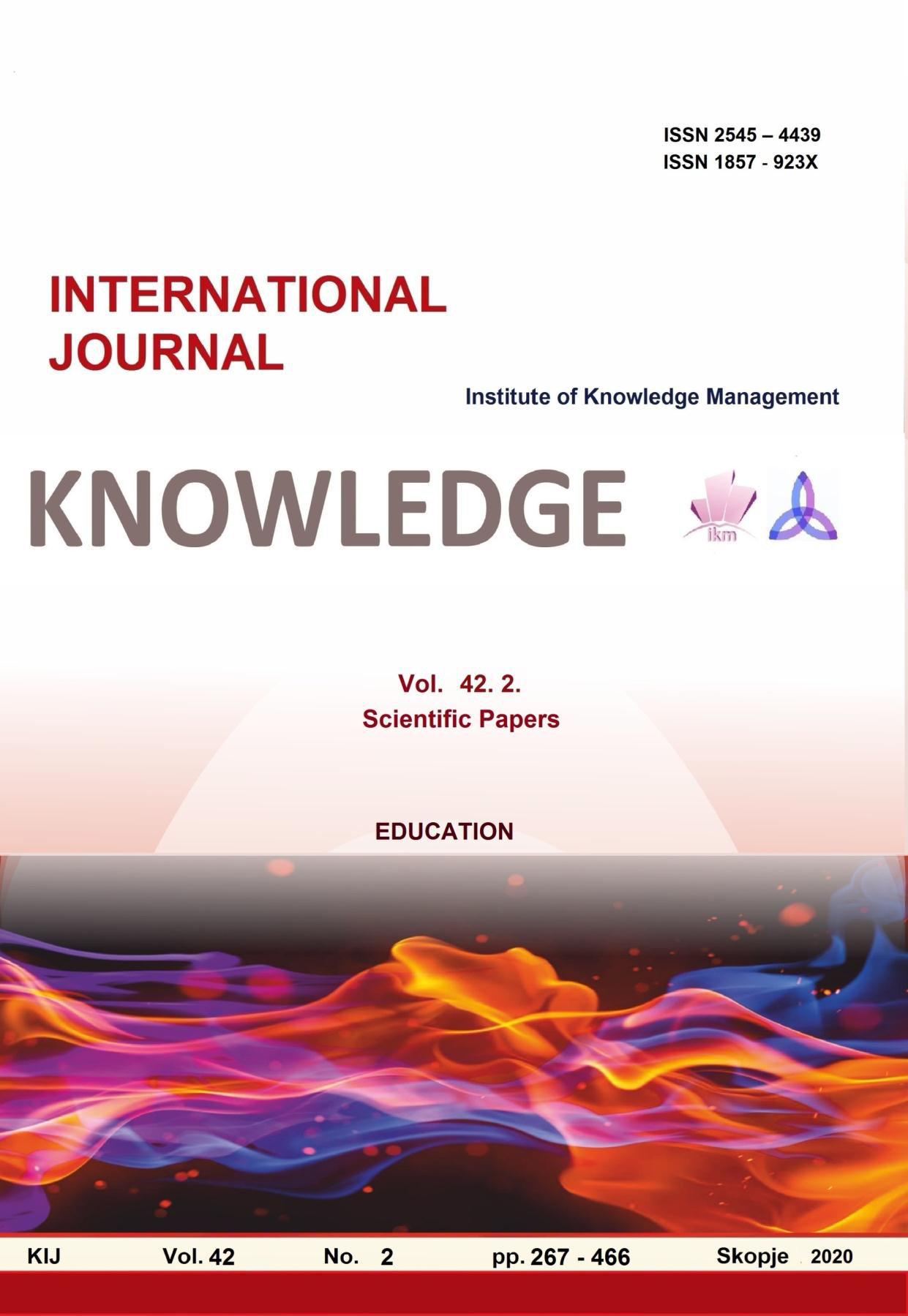 					View Vol. 42 No. 2 (2020): The Power of Knowledge
				