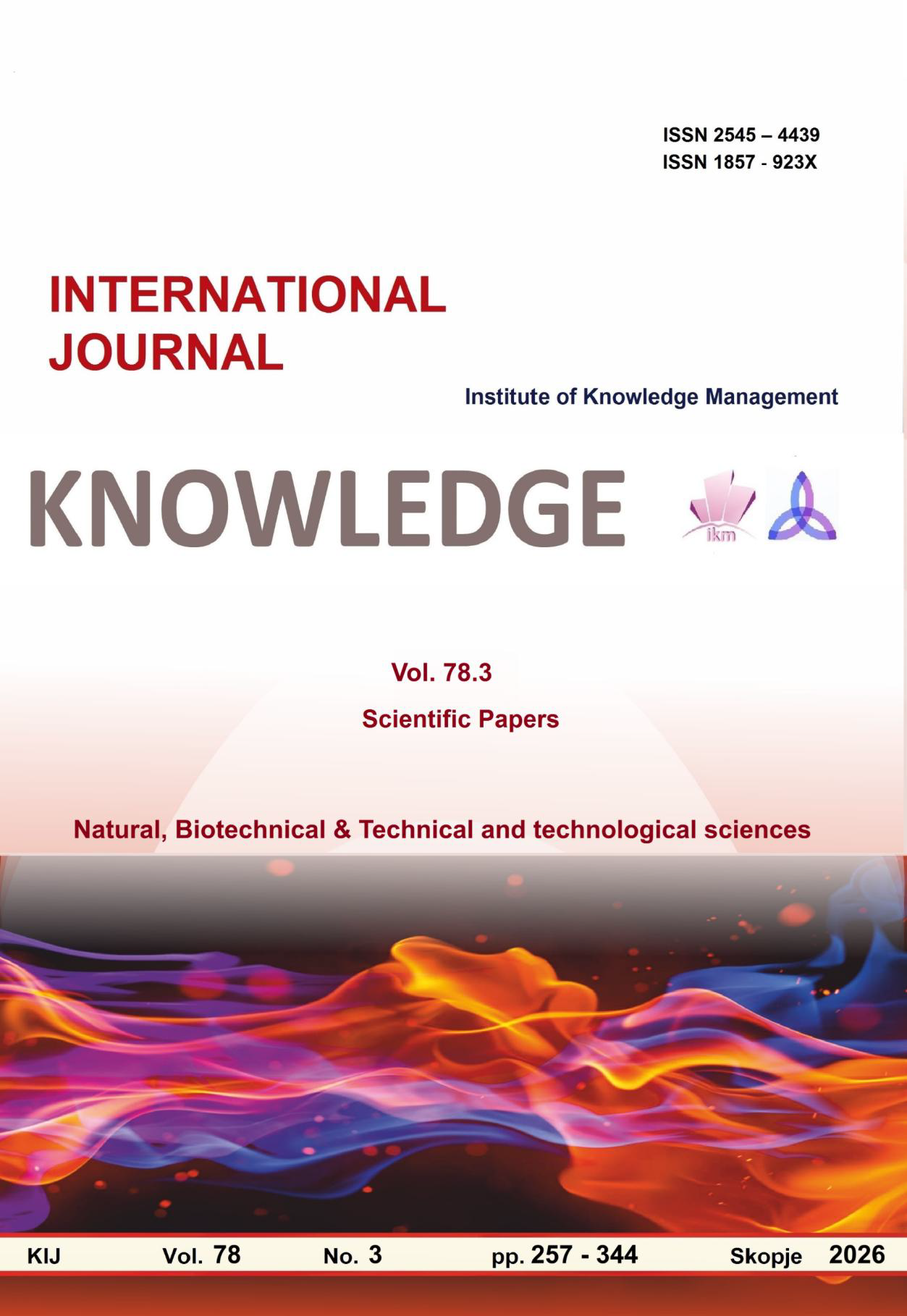 					View Vol. 78 No. 3 (2026): The Power of Knowledge
				