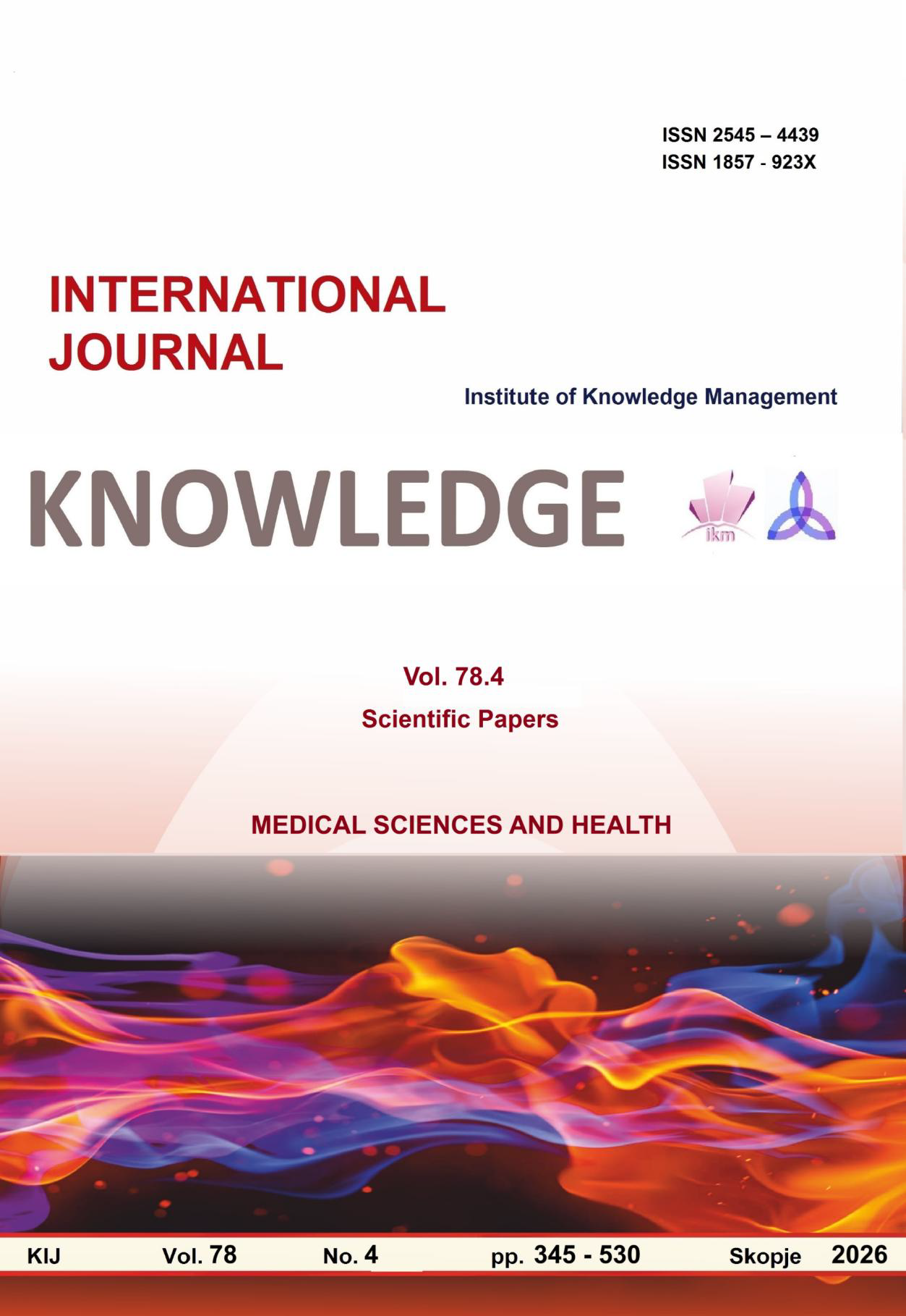 					View Vol. 78 No. 4 (2026): The Power of Knowledge
				