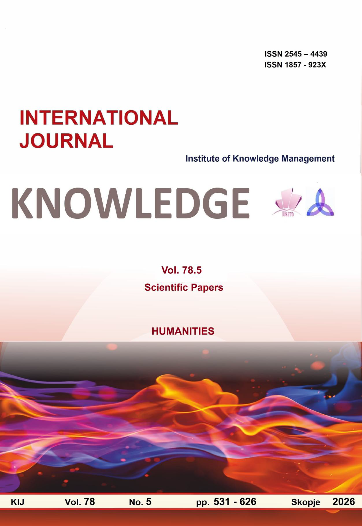					View Vol. 78 No. 5 (2026): The Power of Knowledge
				
