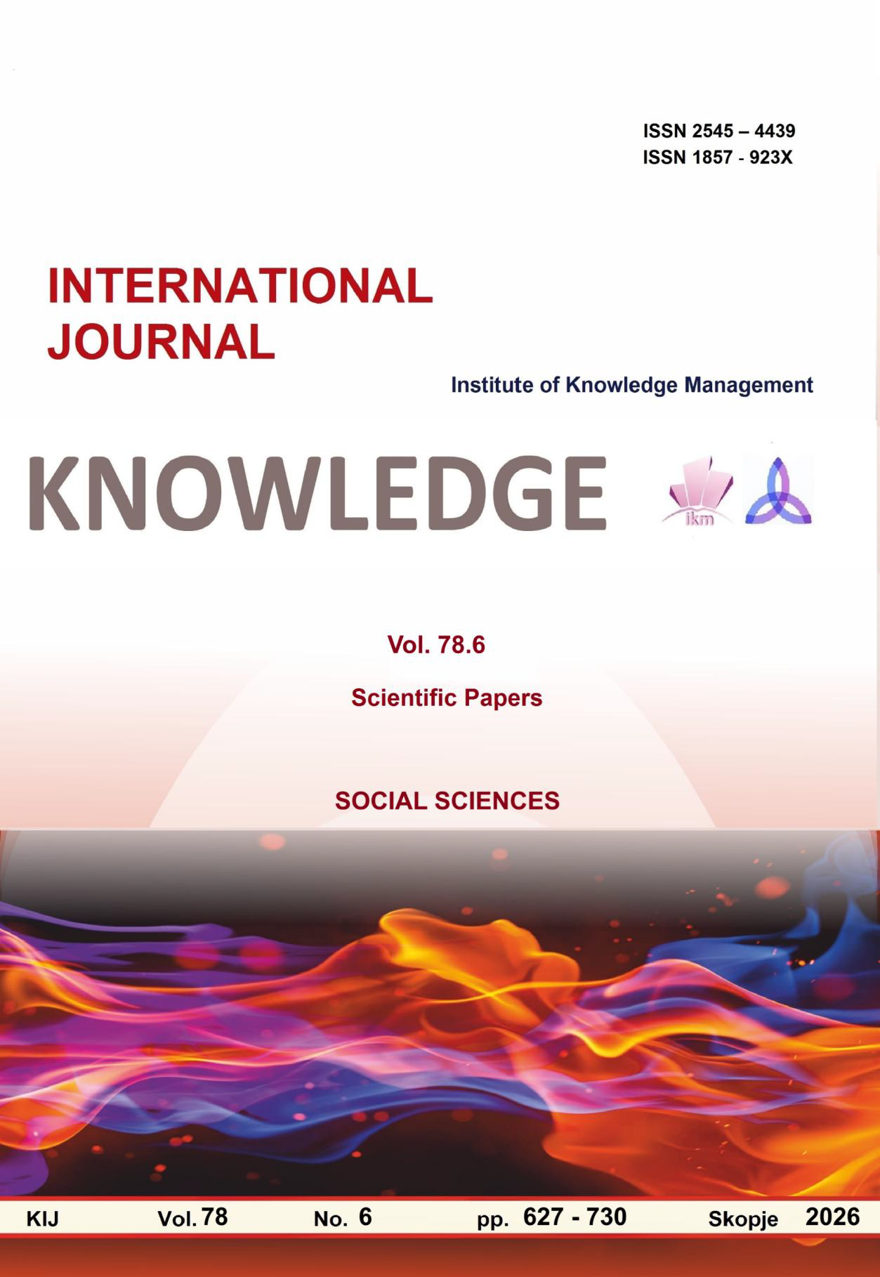 					View Vol. 78 No. 6 (2026): The Power of Knowledge
				